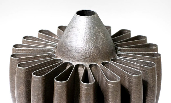 Meltio showcased a number of AM parts during the open day (Courtesy Meltio)