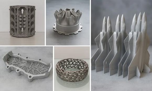 The MX Series has AM machines suitable for producing a wide range of components, from dental restorations and medical implants to turbine blades, heat exchangers, and structural automotive parts (Courtesy Vulcan)