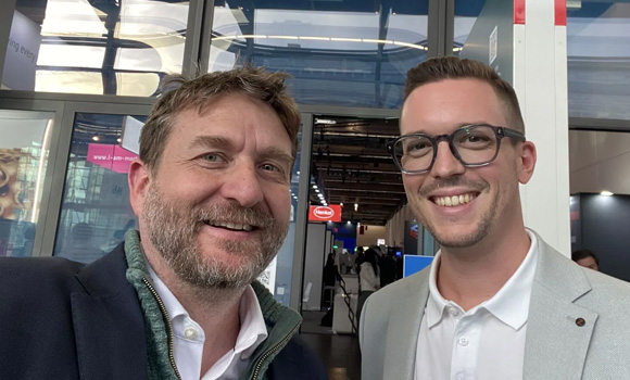 Jonathan Meyer (left) will step down as CEO, a role which will be fulfilled by Sebastian Lepa in 2026 (Courtesy Jonathan Meyer)