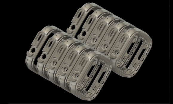 Additive Manufacturing has enabled key design enhancements that were impossible in the forging process (Courtesy Apple) 