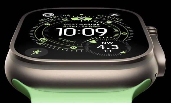 The Apple Watch Series 11, Apple Watch Ultra 3 (above), and the new iPhone Air USB-C port are additively manufactured from titanium (Courtesy Apple)