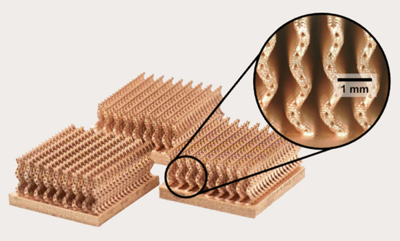 Fabric8Labs uses its Electrochemical Additive Manufacturing technology to create ultra-high resolution, three-dimensional metal parts without the need for post-processing (Courtesy Fabric8Labs)