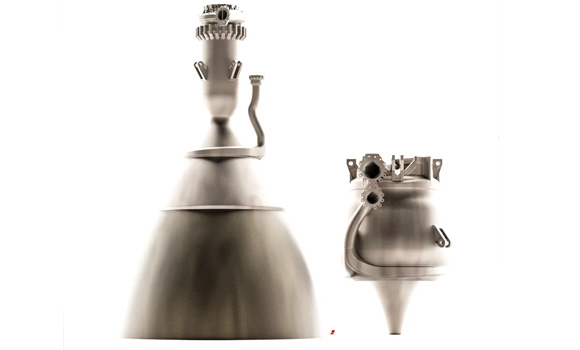 The aerospike concept is said to offer superior efficiency across both atmospheric and vacuum flight regimes, making it particularly well-suited for reusable launch systems (Courtesy LEAP 71)