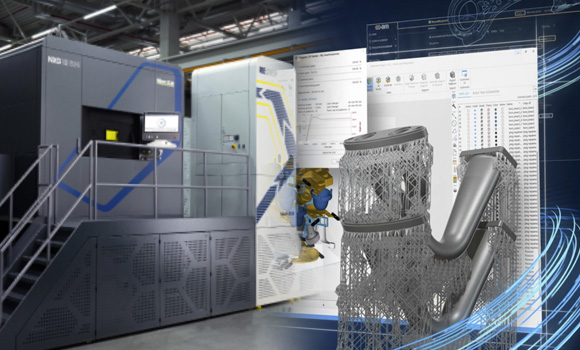 Nikon SLM Solutions and Materialise have partnered to create a fully integrated data preparation workflow targeted at scaling from new product integration to full series production (Courtesy Nikon SLM Solutions/Materialise)