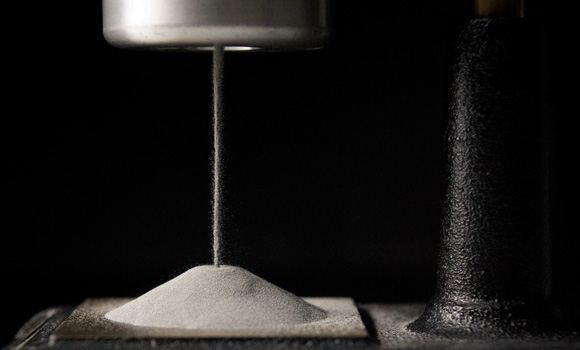 Renishaw and Tekna have used coarse titanium powders to reduce production costs (Courtesy Renishaw)