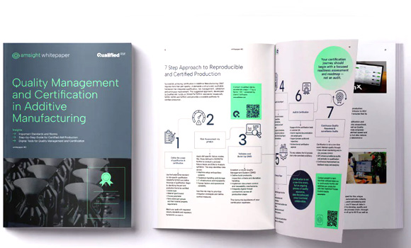 amsight and Qualified AM’s whitepaper is intended to act as an AM certification roadmap (Courtesy Qualified AM)