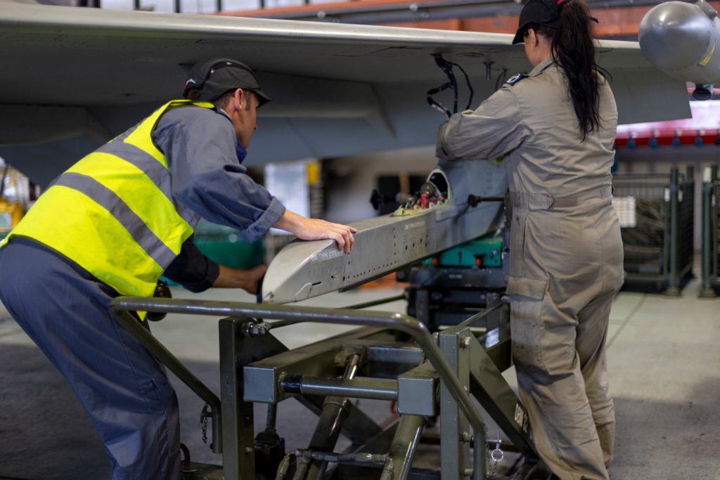 Fig. 3 In August 2025 the UK’s Royal Air Force announced that it had fitted its first in-house additively manufactured metal component (Fig. 4) into an operational Typhoon fighter jet, marking a major step towards faster aircraft repairs and reduced downtime (Courtesy Royal Air Force)