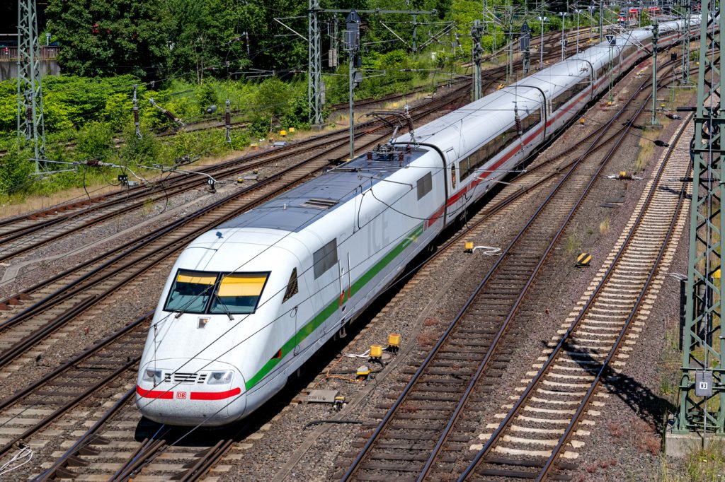 Fig. 8 A Deutsche Bahn ICE 1 high speed train. The company estimates, based on its internal assumptions, that since 2019, the AM spare parts programme has saved the company €20 billion (Courtesy Adobe Stock/Björn Wylezich)