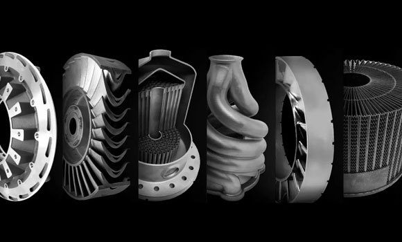 PWR uses metal Additive Manufacturing to produce a range of cooling components used in motorsport (Courtesy PWR Advanced Cooling Technology)