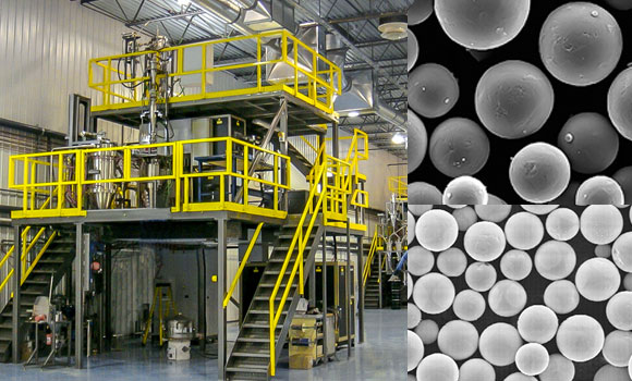 Tekna supplies turnkey plasma systems as well as manufacturing a range of metal powders (Courtesy Tekna Holding)