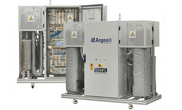 The ArgonØ is a point of use argon gas recycling system (Courtesy GR2L)