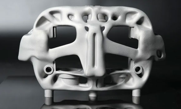 Additively manufactured brake calipers reduce weight (Courtesy BLT)