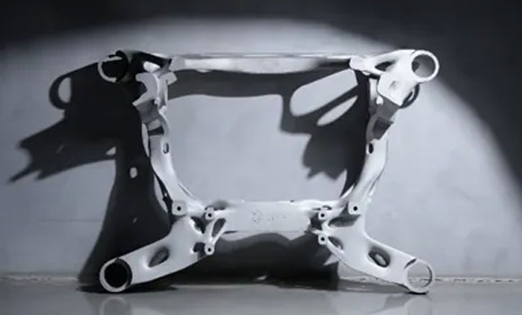 An additively manufactured rear subframe (Courtesy BLT)
