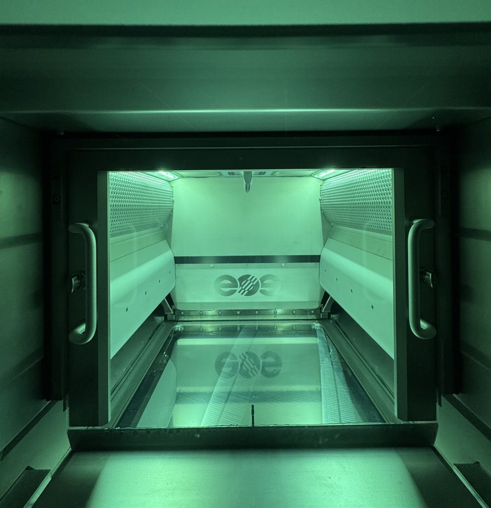 Fig. 4 Inside the M4 ONYX (Courtesy Metal AM) 