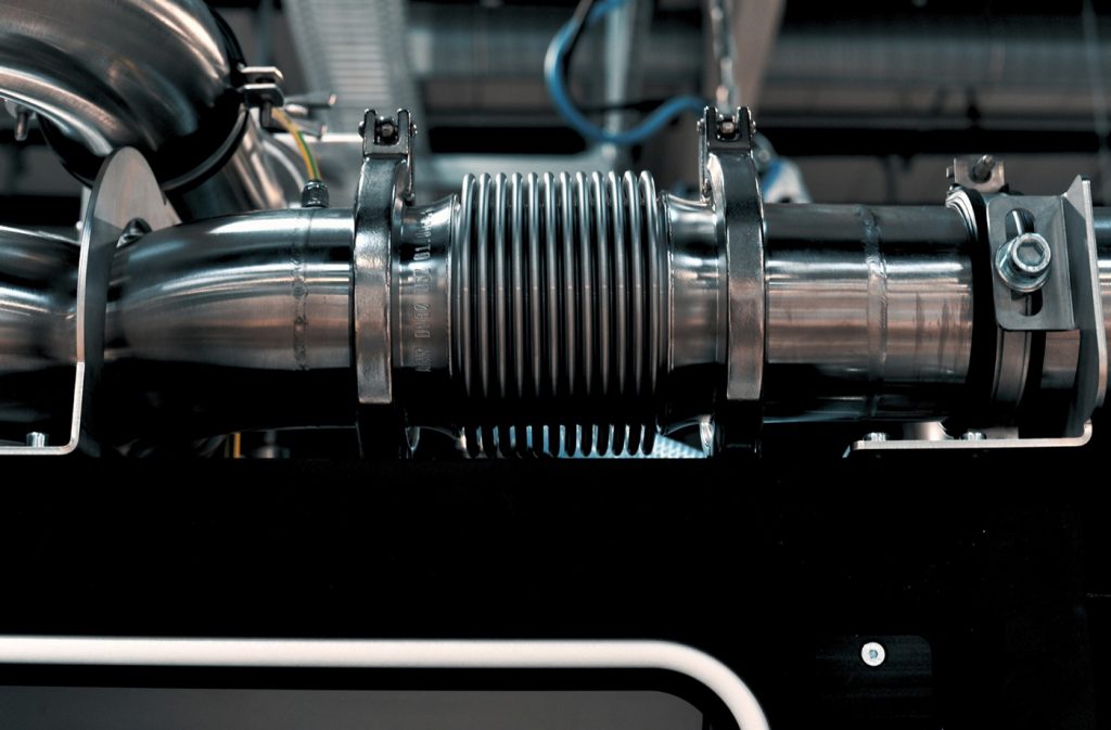 Fig. 7 Detail of the Volkmann powder recirculation system as fitted on the M4 ONYX (Courtesy EOS)