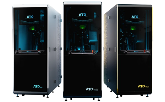 ATO atomisers create spherical metal powders using an ultrasonic vibration technique (Courtesy Arcway ATO)