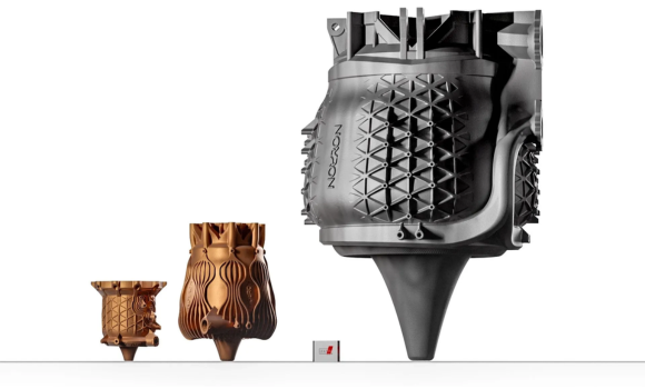 The engine shares its DNA with two earlier Noyron-generated aerospike engines that LEAP 71 hot-fired over the past 15 months (Courtesy LEAP 71)