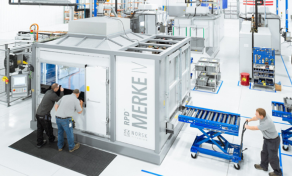 Norsk Titanium will install one of its Merke IV RPD machines at an Airbus production facility in Varel, Germany (Courtesy Norsk Titanium)