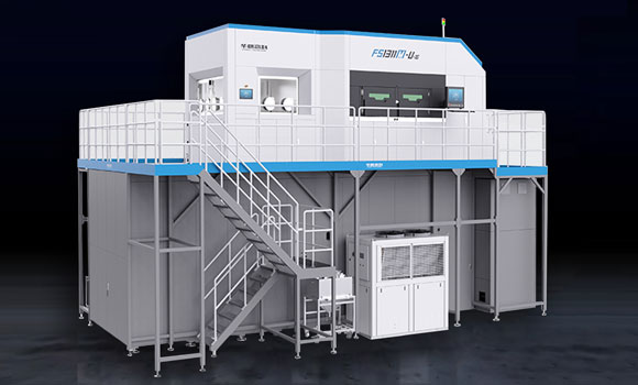 The large-format FS1311M-U Additive Manufacturing machine is equipped with a sixteen-laser configuration and optional beam shaping technology (Courtesy Farsoon Technologies)