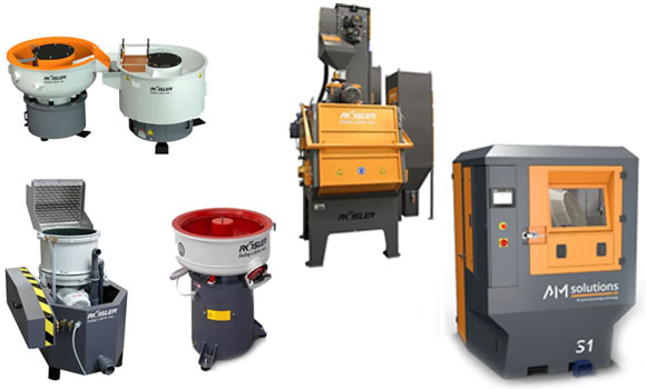 Rösler UK and AM Solutions will present technologies covering shot blasting, mass finishing and Additive Manufacturing post-processing at MACH 2026 (Courtesy AM Solutions)