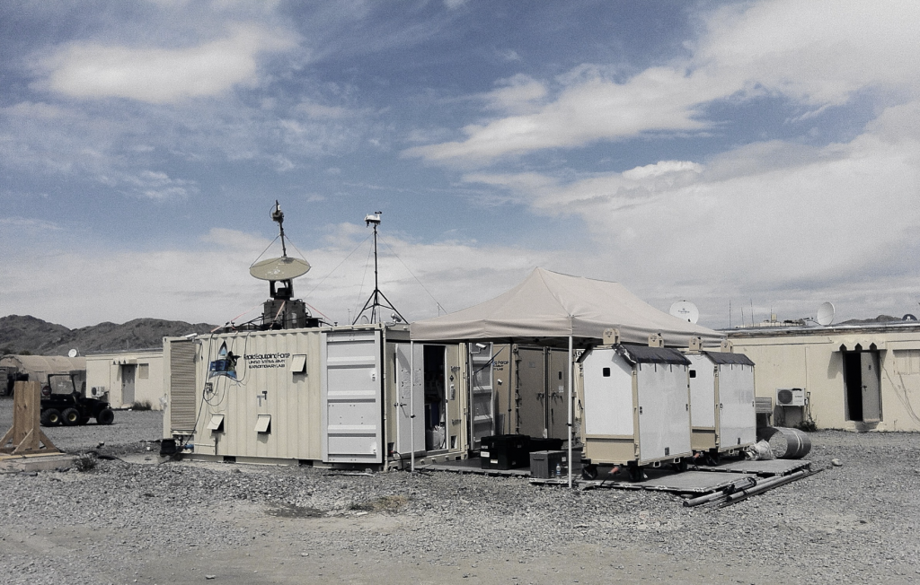 Fig. 1 Deployable Additive Manufacturing in forward, infrastructure-limited environments underscores the shift toward expeditionary sustainment capability. As early as 2014, the US Army’s Rapid Equipping Force (REF) deployed units to take advantage of AM technology in theater (Courtesy US Army)