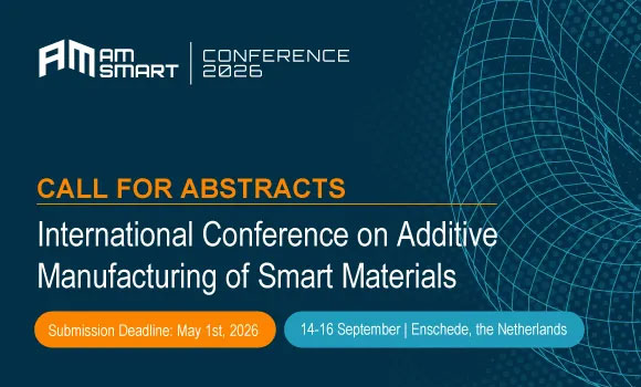 The first Additive Manufacturing for Smart Materials (AM-SMART) Conference will take place from September 14–16, 2026 (Courtesy AM-SMART)