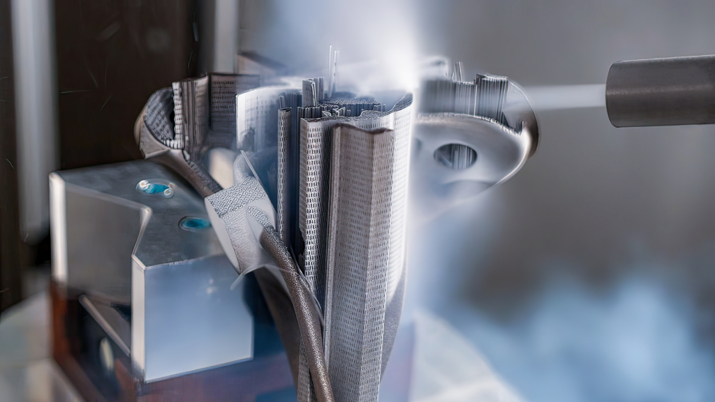 Fig. 1 SupportBlaster 320-HA semi-automated dry-ice blasting system for support removal (Courtesy toolcraft)