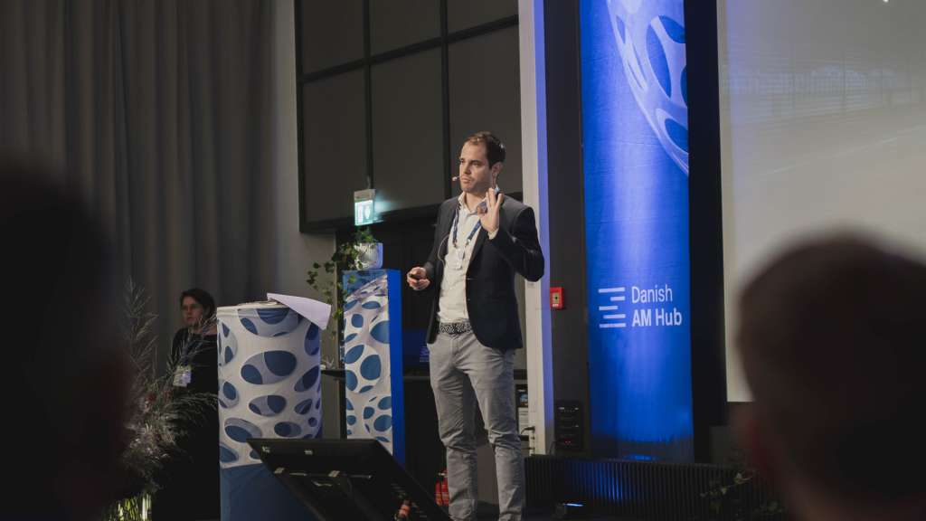 Fig. 4 Marco Gehrig, Head of Mechanical and Additive Manufacturing, Sauber Motorsport AG (Courtesy Danish AM Hub)
