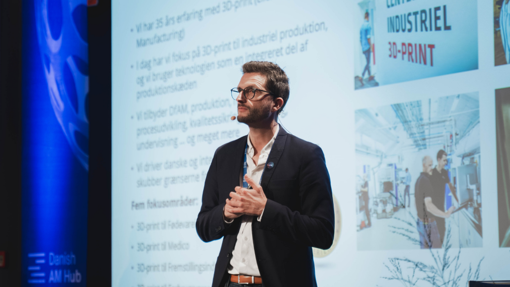 Fig. 9 Jeppe Byskov, Director Additive Manufacturing, Danish Technological Institute (Courtesy Danish AM Hub)