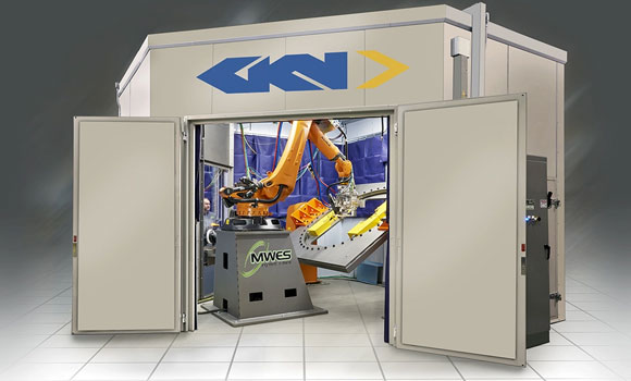 ADDere has a long-standing relationship with GKN Aerospace, with its machines now manufacturing Ti-6Al-4V components for the company (Courtesy ADDere)