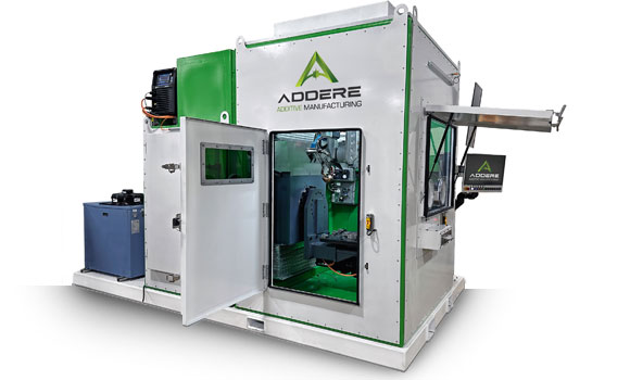ADDere has reported orders for its ADDere 805 and ADDere 810 Directed Energy Deposition machines (Courtesy ADDere)