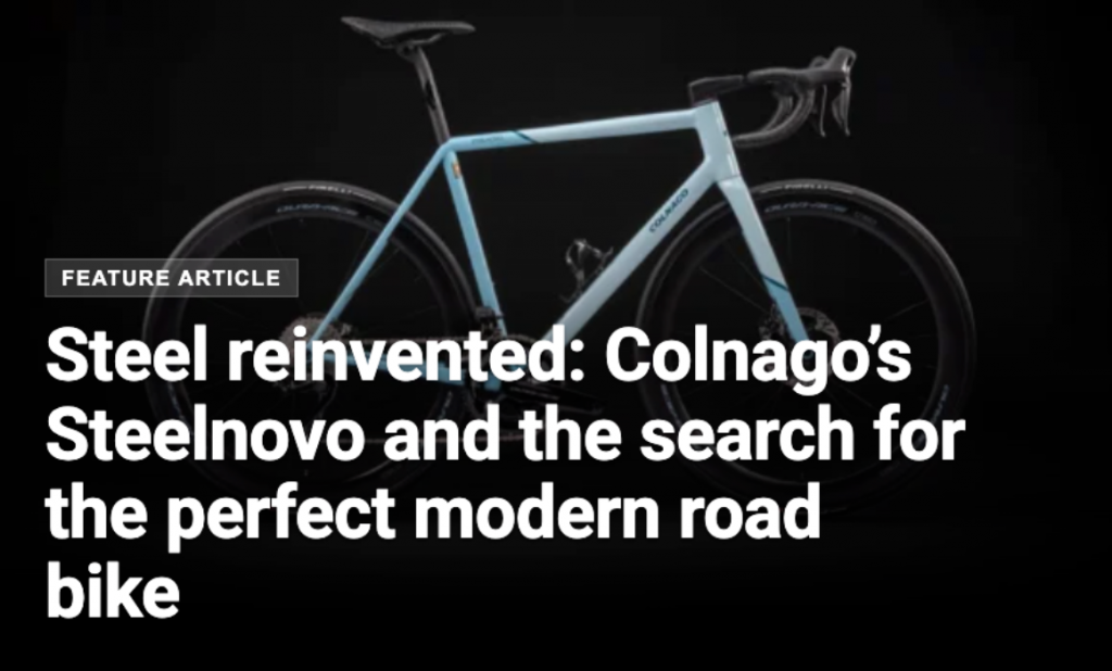 Steel reinvented: Colnago’s Steelnovo and the search for the perfect modern road bike