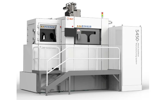 The large-format BLT-S450 was used to assess the manufacturability of larger components (Courtesy BLT)