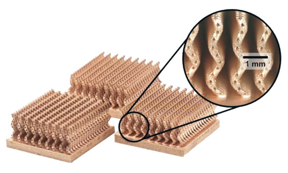 Fabric8Labs uses its electrochemical Additive Manufacturing technology to create components used in data centre cooling (Courtesy Fabric8Labs)