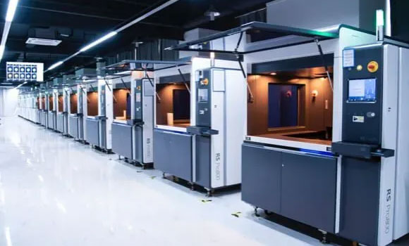 Unionfab’s in-house AM fleet consists of over 1,000 machines (Courtesy Unionfab)