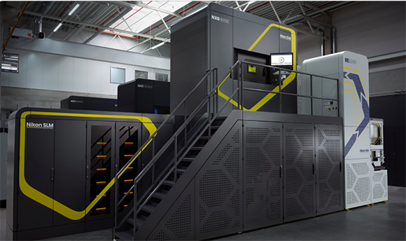 Beehive has expanded its large-format Additive Manufacturing capacity with multiple NXG 600Es (Courtesy Nikon SLM Solutions)