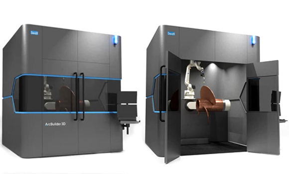 According to Daihen, the ArcBuilder 3D is the first domestically developed metal AM machine of its type in Japan (Courtesy Daihen)