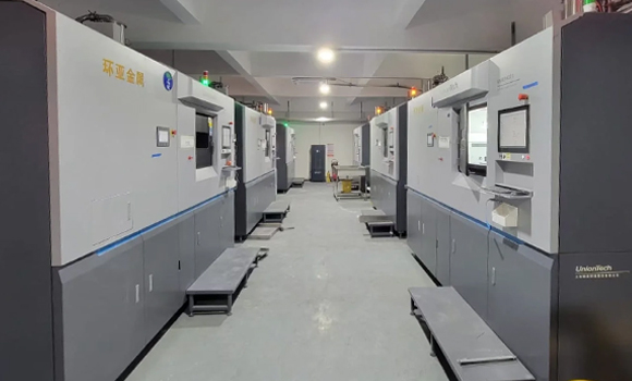 Huanya3D already operates a number of UnionTech metal AM machines (Courtesy Huanya3D)