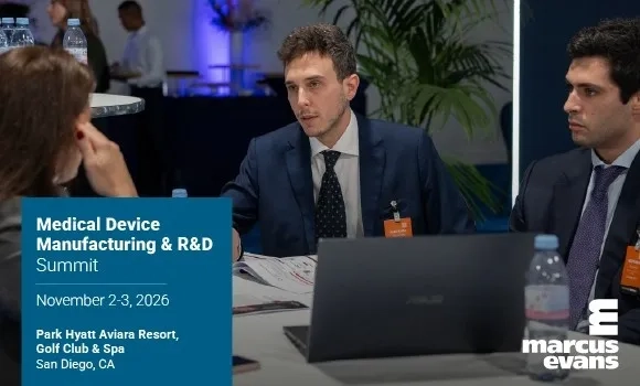 The Medical Device Manufacturing & R&D Summit 2026 will take place at the Park Hyatt Aviara Resort, Golf Club & Spa on November 2–3, 2026 (Courtesy Marcus Evans)