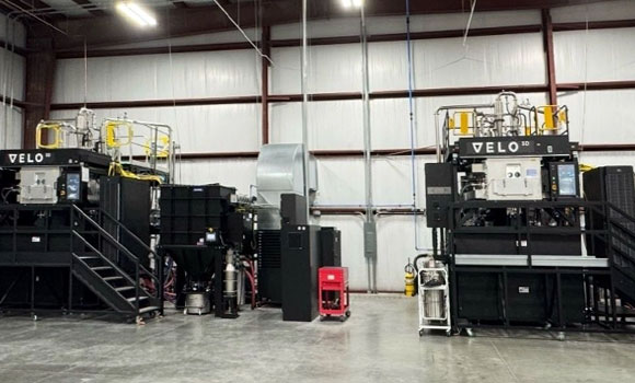 Mears Machine Corporation has purchased a fifth Velo3D Sapphire XC metal Additive Manufacturing machine (Courtesy Mears Machine Corporation via LinkedIn)
