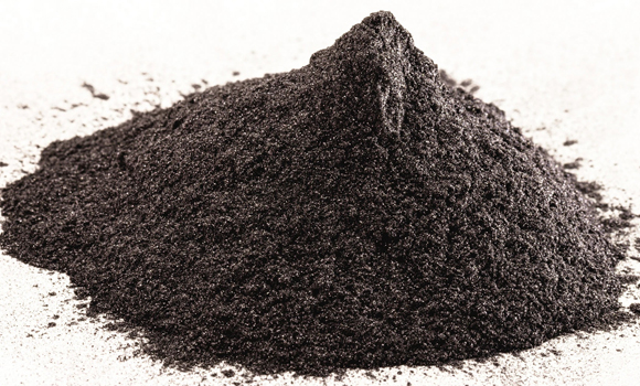 Tungsten powder is the raw material for many high-tech products (Courtesy Plansee Group)