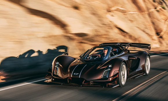 The Czinger 21C Spyder extensively uses metal Additive Manufacturing throughout its chassis, suspension, powertrain and interior (Courtesy Czinger Vehicles)