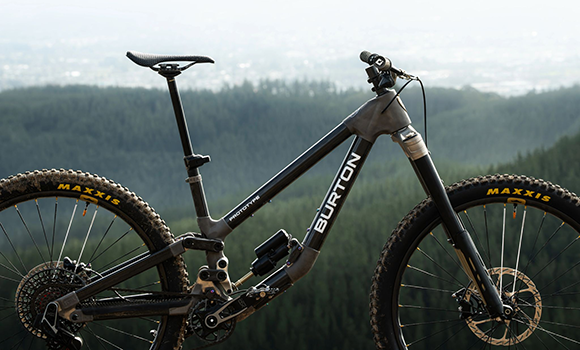 Burton Bikes’ Raptor I enduro bike features additively manufactured Ti-6Al-4V lugs (Courtesy Kieran Burton via LinkedIn)