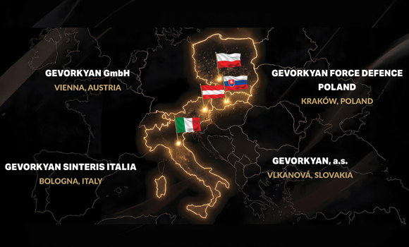Gevorkyan met with Italian trade unions following the acquisition of Sinteris Italia (Courtesy Gevorkyan)