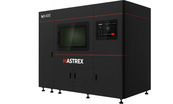Within the past month Mastrex has completed seven new MX machine installations, ranging from the compact MX100 series to the larger MX400 industrial machine above (Courtesy Mastrex)