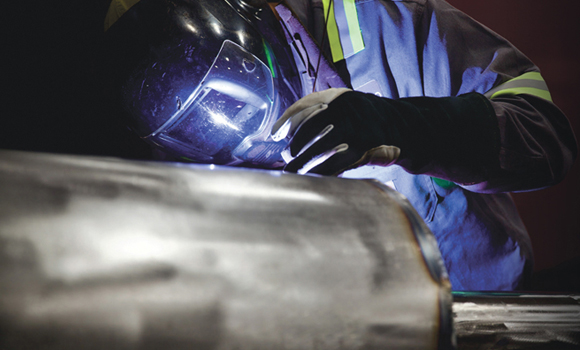 Amaero produces alloy powders for Additive Manufacturing, as well as large near-net-shape components produced by PM-HIP (Courtesy Amaero Inc)