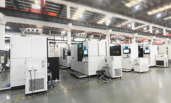 Eplus3D Metal AM machines operating at Young-Will Aerospace’s facility (Courtesy Eplus3D)