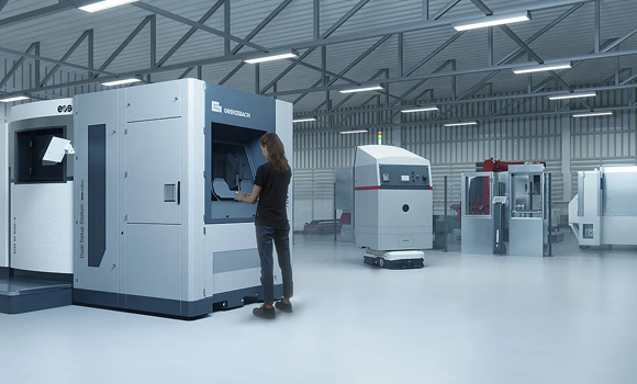 Grenzebach offers automation and post-processing solutions in an integrated Additive Manufacturing production environment (Courtesy Grenzebach Additive Solutions)