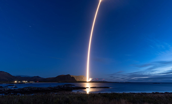 Isar Aerospace has announced that its two-stage Spectrum launch vehicle successfully reached orbit after lifting off from Norway (Courtesy Isar Aerospace)
