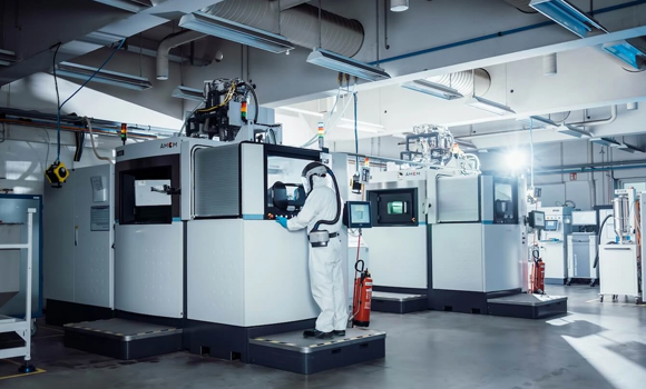 Isar Aerospace uses Additive Manufacturing to produce complex engine components (Courtesy Isar Aerospace)  